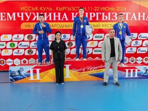 Пять медалей завоевали наши тхэквондисты на международных соревнованиях в Кыргызстане